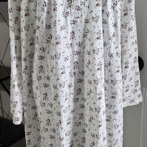 Floral Print Women's Pajama Dress
